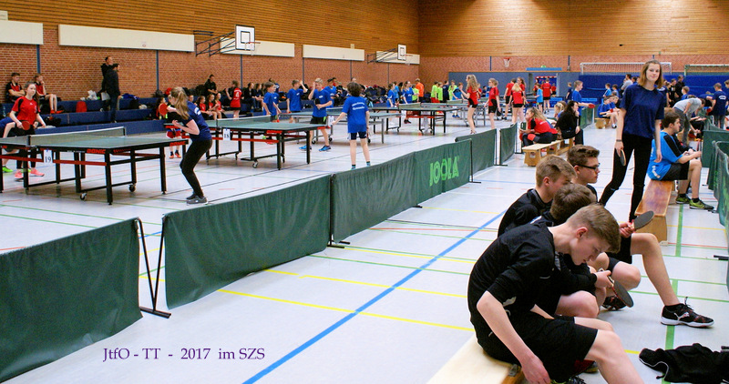 Jugend trainiert für Olympia: Tischtennis-Turnier