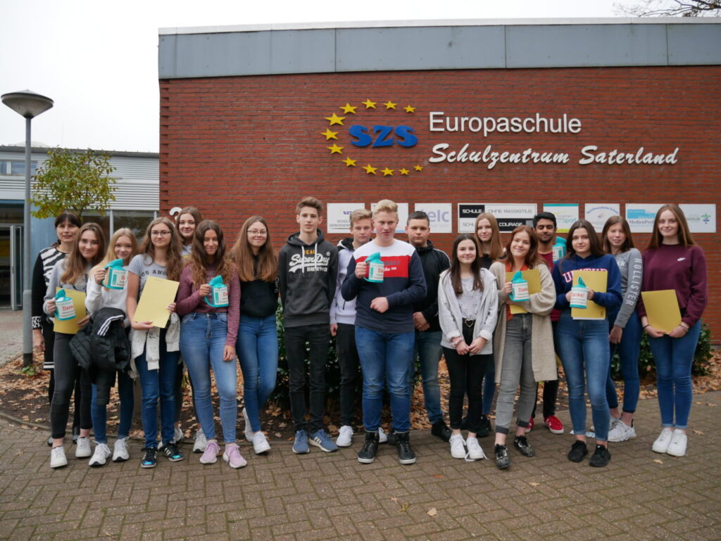 Schüler sammeln für den Frieden