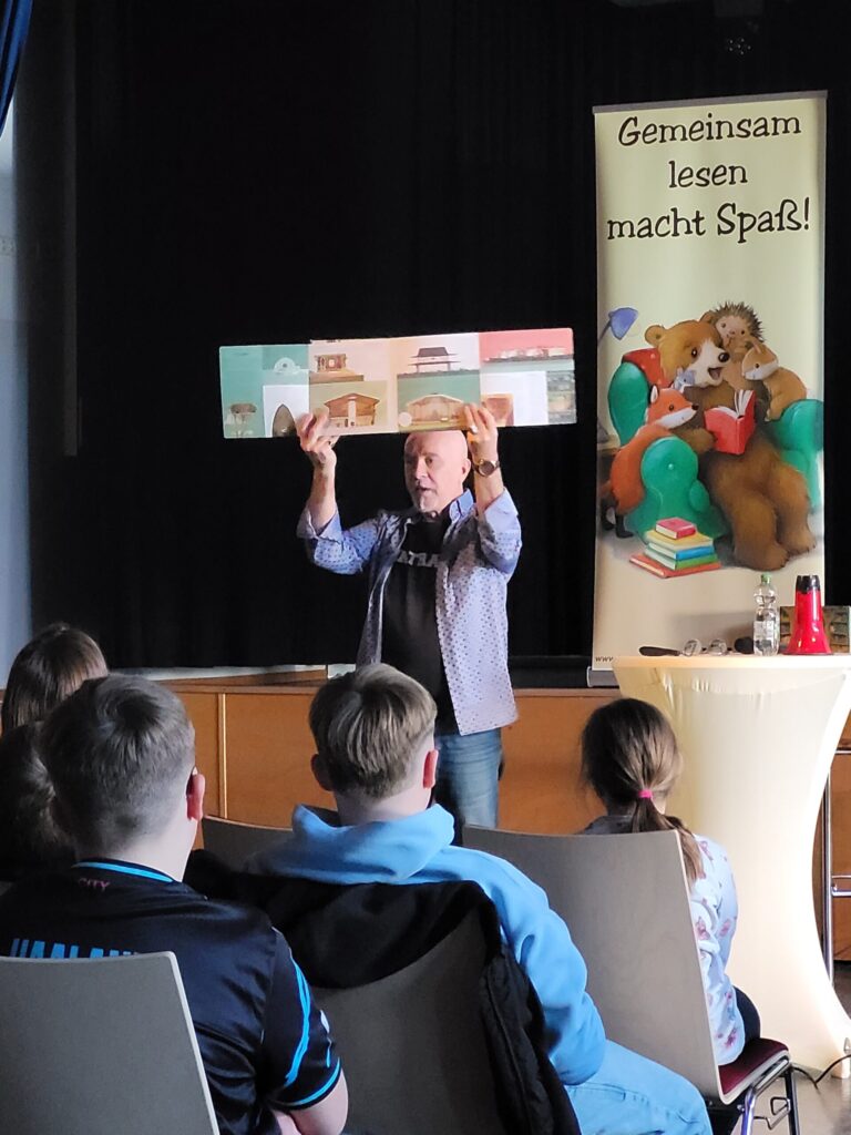 Harald Kiesel zu Gast an der Haupt- und Realschule